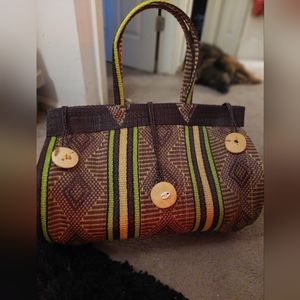 Beautiful wicker bag
